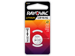 Rayovac CR1616 Lithium Coin Cell Battery, 3V - KECR1616-1
