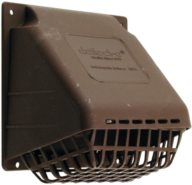 Deflect-O Universal Brown 4-Inch Dryer Vent Hood - HR4B