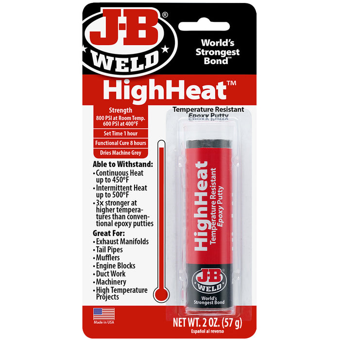 J-B Weld High-Heat Epoxy Putty - 8297