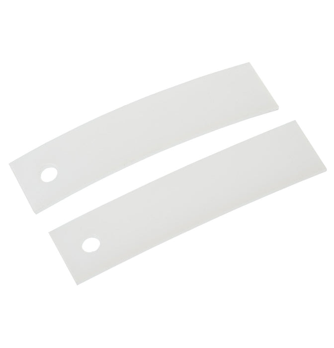 GE Appliances Dryer Front Bearing Drum Slides, White, 2-Pack - WE03X37318