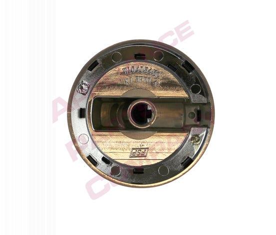 Whirlpool Chrome Surface Burner Knob - WPW10415450