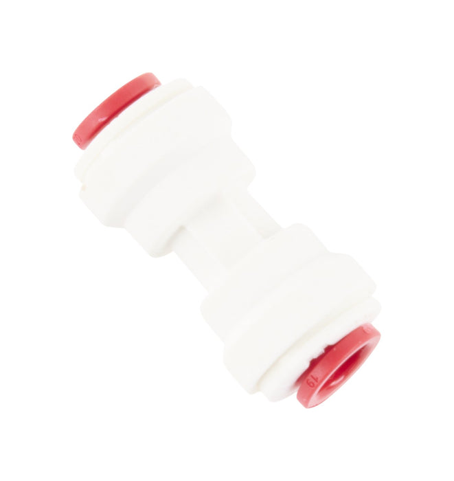 Whirlpool Refrigerator Water Line Quick Connector, 1/4 x 1/4 Inch - WP2198677