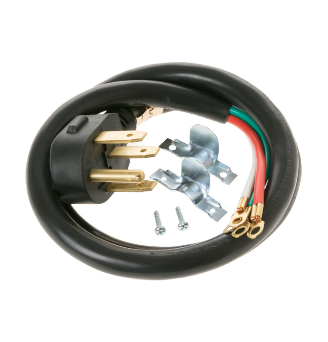 GE 4-Ft 4-Wire 40-Amp Range Power Cord (Not a Dryer Cord) - WX09X10035