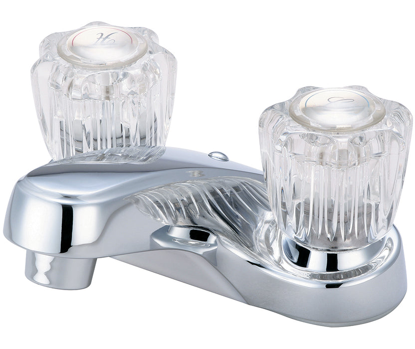 Olympia Elite 4-Inch Two-Handle Bathroom Faucet, Chrome - L-7221