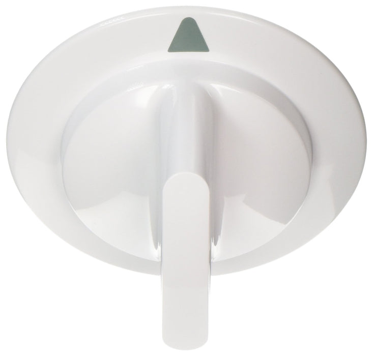 White Time Control Knob for Dryers - WE1M652