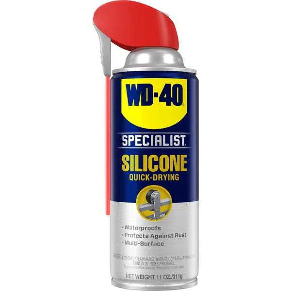 WD-40 Specialist Water-Resistant Silicone Lubricant, 11 Oz. - 300012