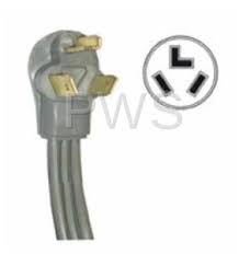 GE Appliances Universal Dryer Power Cord, 6-Foot, 30A, 3-Wire - WX09X10004