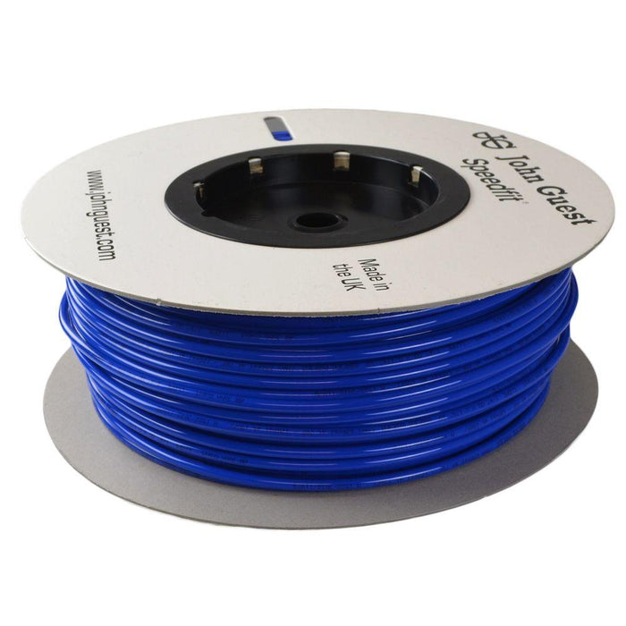 John Guest Blue LLDPE Water Tubing, 1/4-Inch OD - PE-08-BI-0500F-B