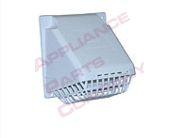Deflect-O Universal White 4-Inch Dryer Vent Hood - HR4W