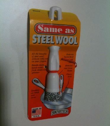 Brushtech Steel Wool Style Cleaning Brush - B27C