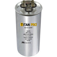 TRCFD3575 HVAC Dual Run Capacitor, 35 + 7.5 MFD, 440/370V, Round