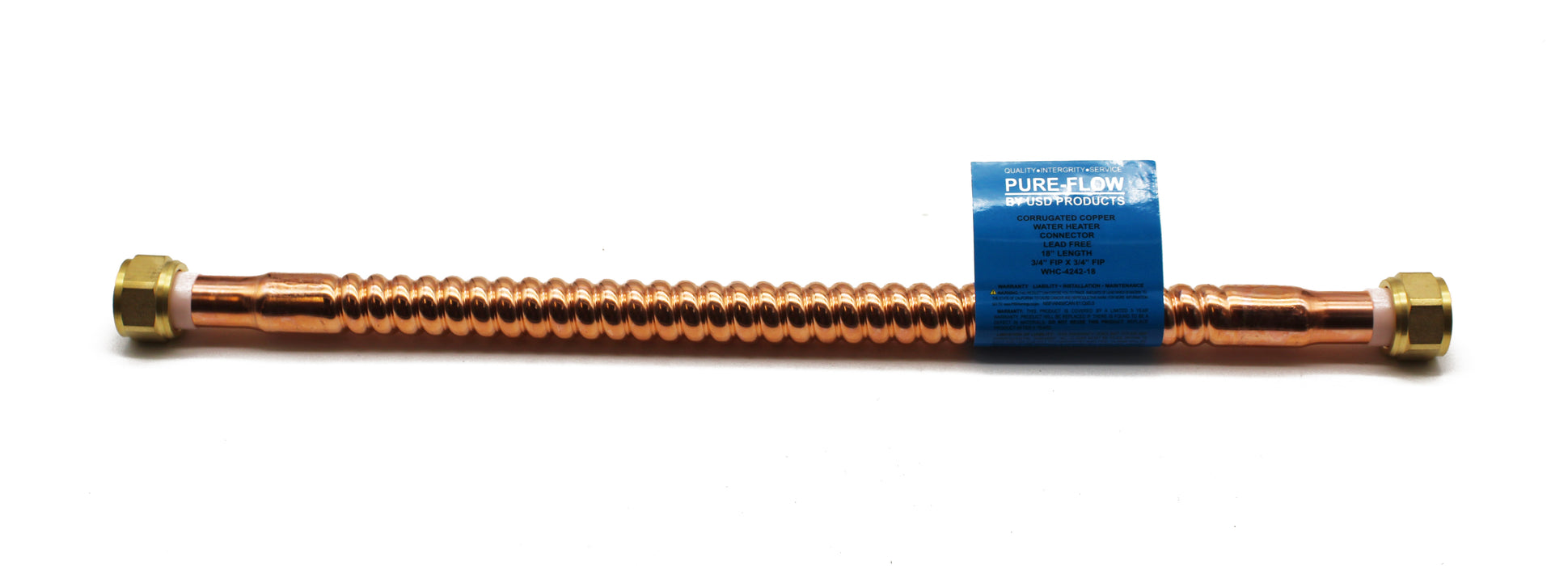 USD Products Water Heater Supply Line - WHC-4242-18