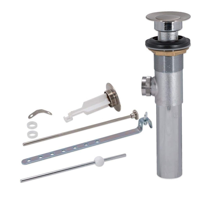 EZ-Flo Brushed Nickel Sink Pop-Up Assembly - EZ-10903
