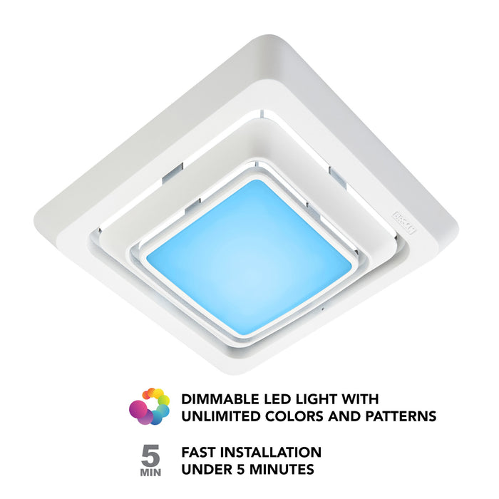 Broan FG600RGBS ChromaComfort Bathroom Exhaust Fan Upgrade Cover