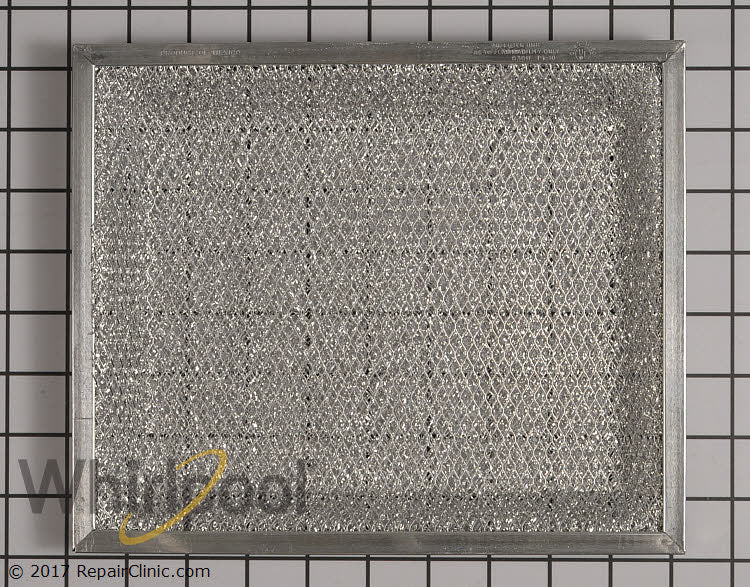 Whirlpool Range Hood Grease Filter 10-1/2 x 9 - W10395127