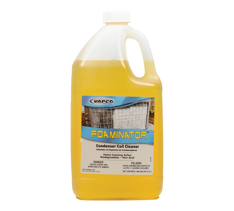 Vapco Foaminator Delayed-Foaming Condenser Coil Cleaner, 1 Gallon - FM-1