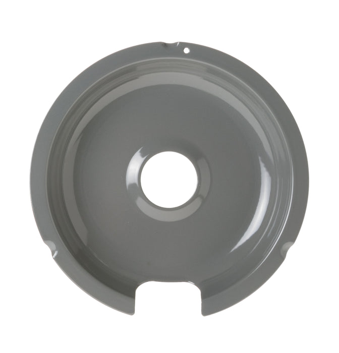 GE 8-Inch Gray Porcelain Electric Range Drip Pan - WB32X5060