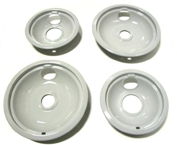 Whirlpool Gray Electric Range Drip Pan Set - W10291024