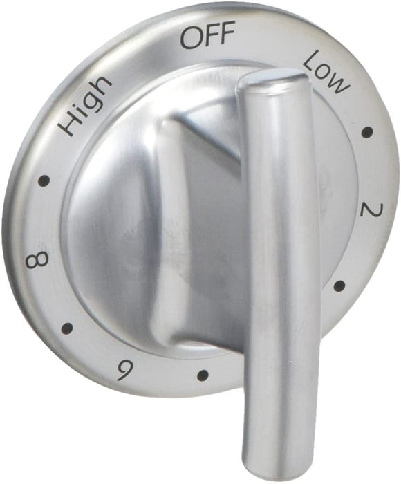 Whirlpool Stainless Burner Control Knob - WP74011493