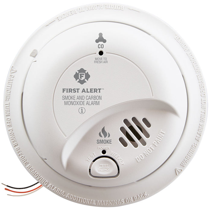BRK Hardwired Smoke and Carbon Monoxide Alarm with Battery Backup - SC9120B