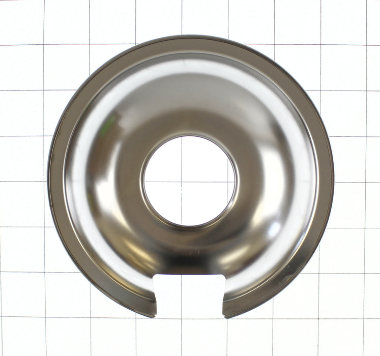 Whirlpool 6-Inch Chrome Electric Range Drip Pan - 715877