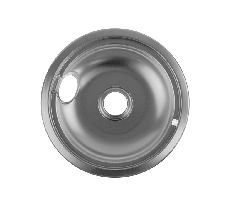 Whirlpool 8-Inch Chrome Electric Range Drip Pan - WPW10196405