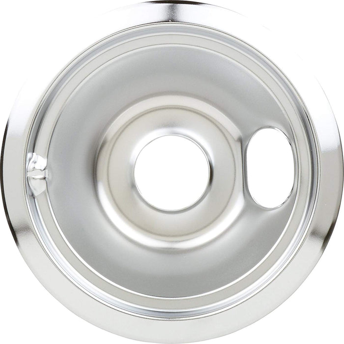 GE 6-Inch Chrome Electric Range Drip Pan - WB31T10010