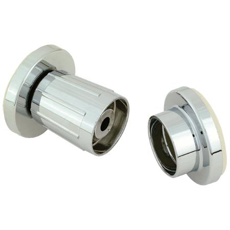EZ-Flo Adjustable Shower Rod Flange, Chrome ABS, Pair - 15095
