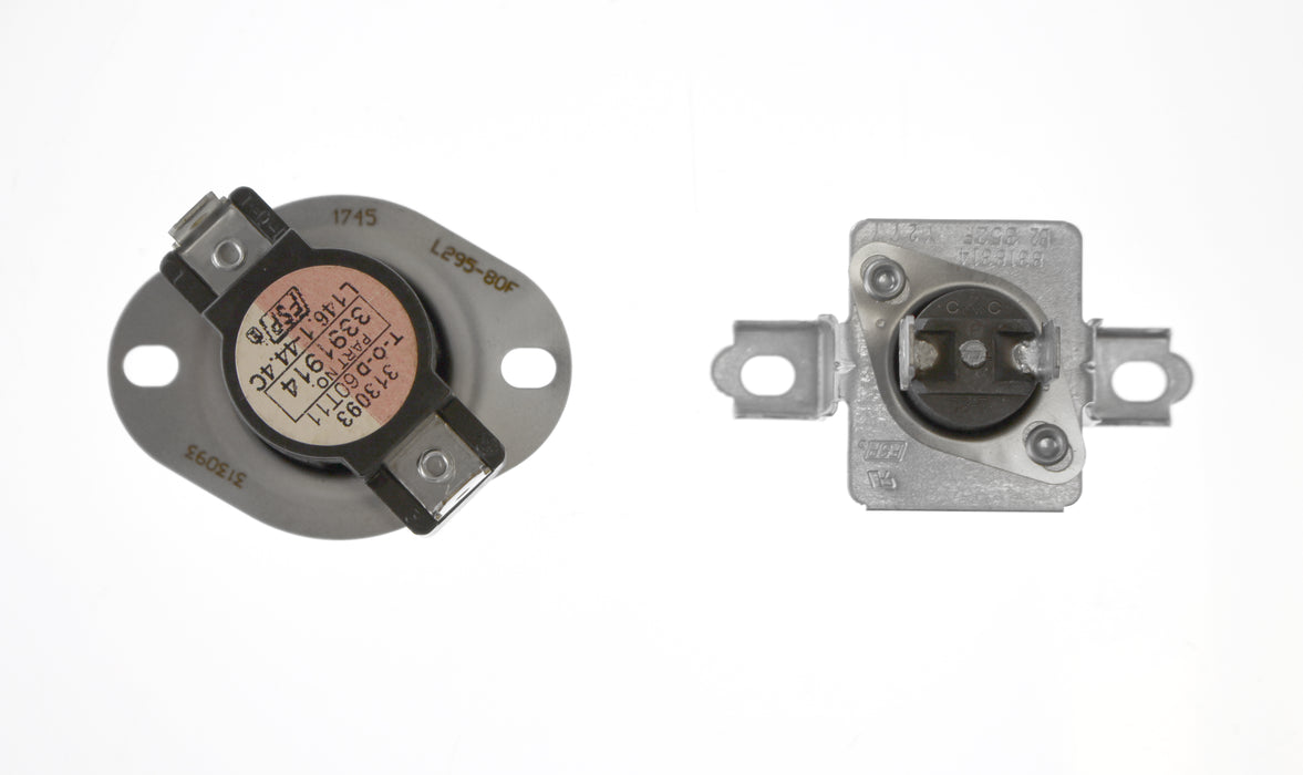 Whirlpool Dryer High-Limit Thermostat and Thermal Cutoff Kit - 279973