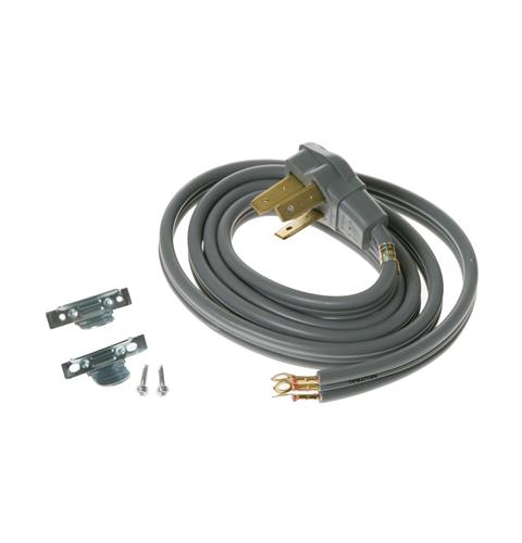 GE 6-Foot 40-Amp 3-Wire Range Power Cord - WX09X10008