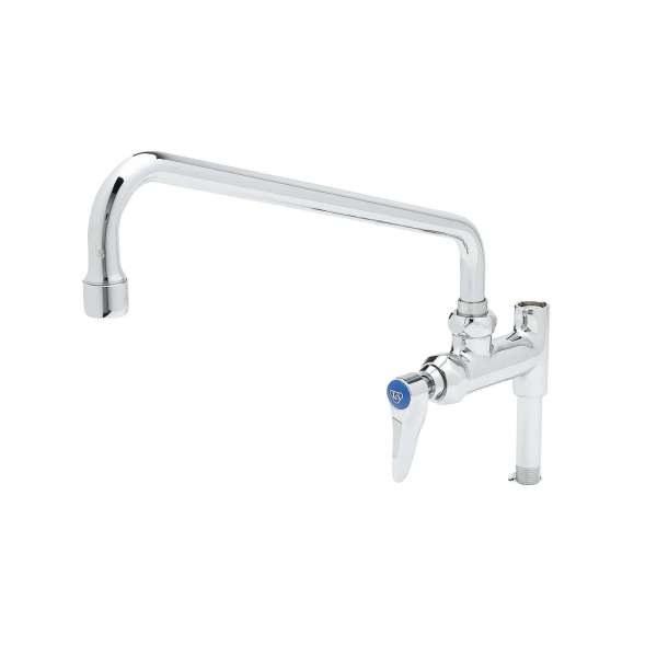 T&S Pre-Rinse Add-On Faucet with 12-Inch Swing Spout - B-0156