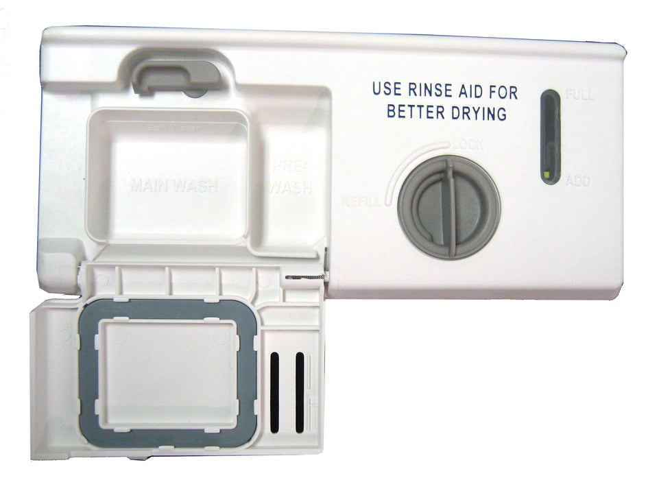 Whirlpool Dishwasher Detergent and Rinse Dispenser with Cap - WPW10224430