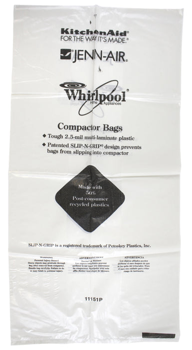 TRASH COMPACTOR BAG 60 PACK