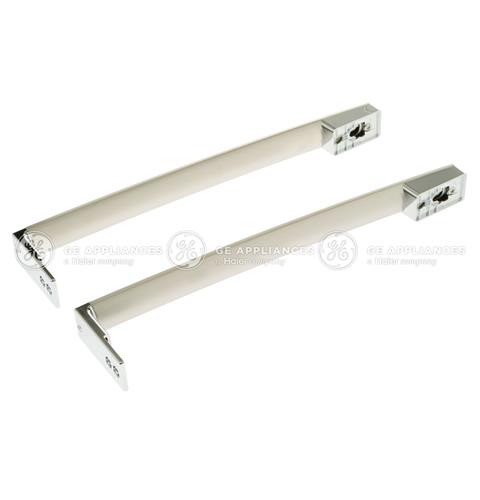 GE Appliances Refrigerator Stainless Handle Set with Hardware - WR12X34550