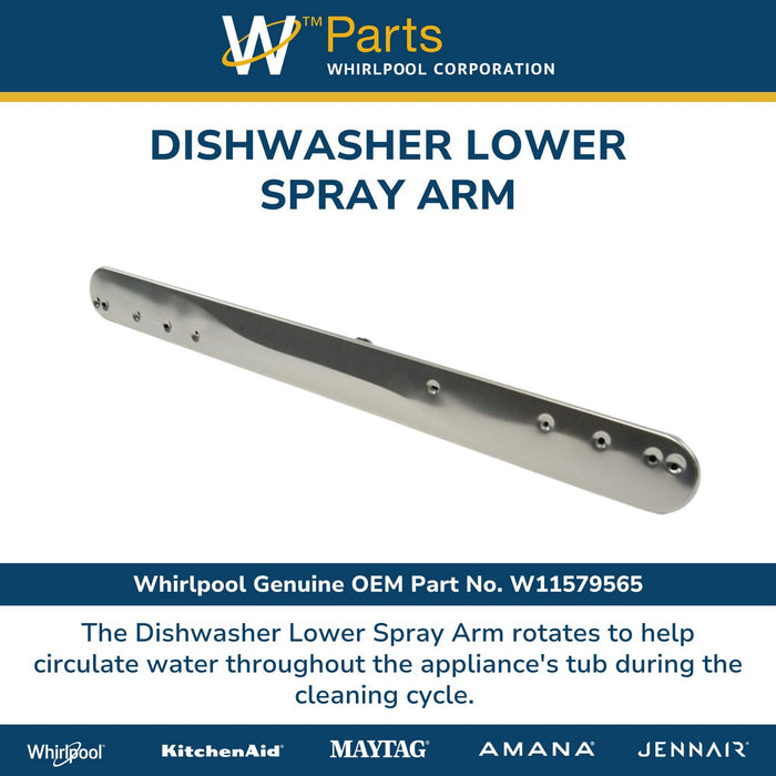 Whirlpool Dishwasher Spray Arm - W11579565