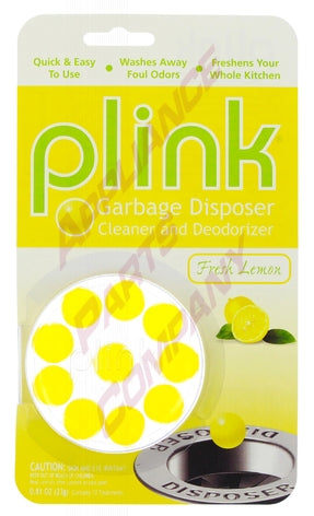 Plink Lemon Garbage Disposal Cleaner & Deodorizer - PLM12T