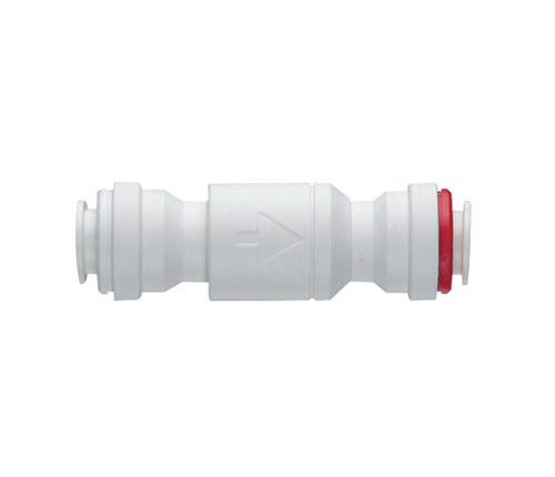 John Guest Refrigerator Water Line Check Valve, 1/4 Inch OD - 1/4SCV-US