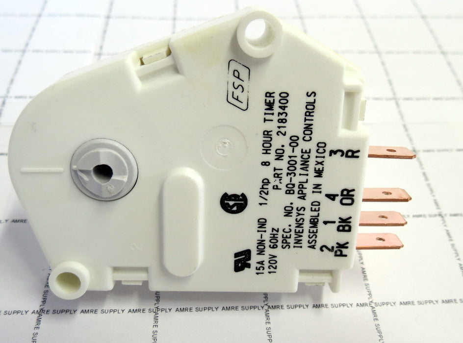 Whirlpool Refrigerator Defrost Timer Kit - WP2183400