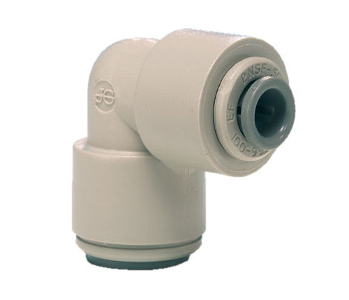 John Guest Gray Acetal Reducing Elbow, 5/16-Inch x 1/4-Inch - PI211008S-US