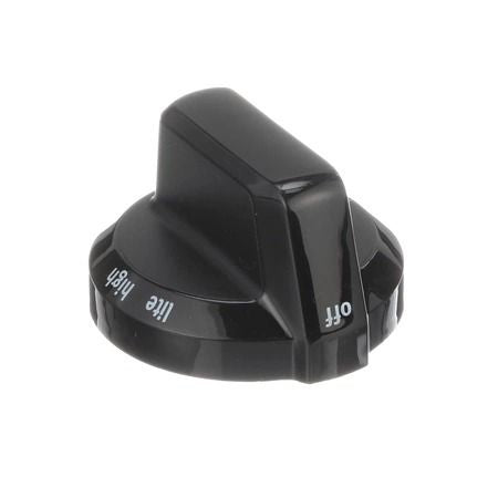 Whirlpool Black Surface Burner Knob - WPW10200193