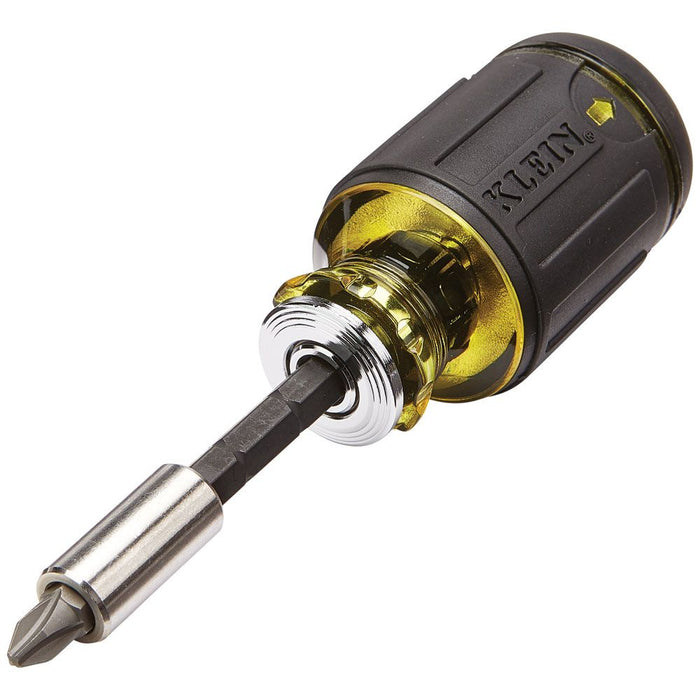 Klein Tools 8-in-1 Adjustable Stubby Screwdriver - 32308
