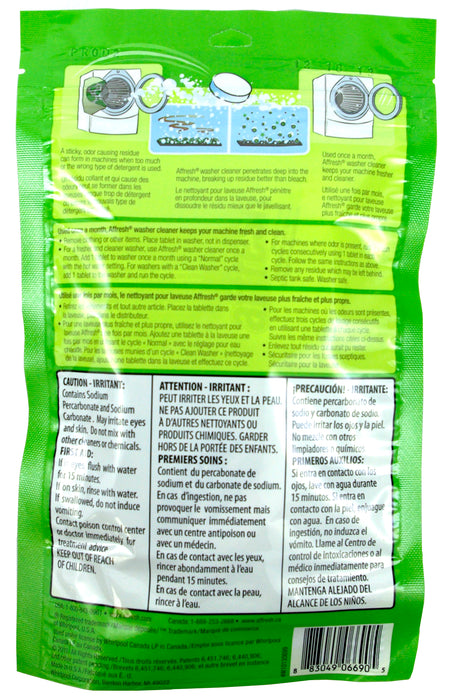 Washing Machine Revitalizer Tablets Pouch - W10135699