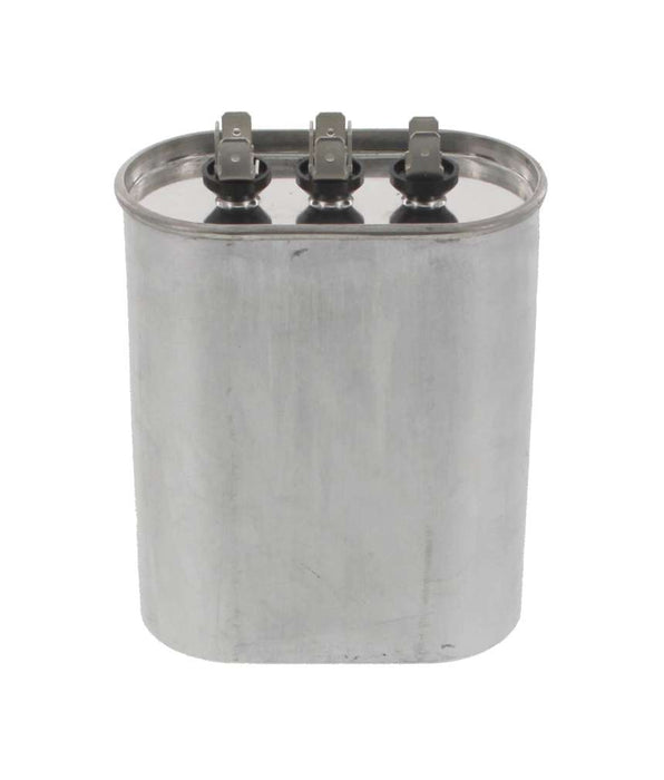 TOCFD505 HVAC Dual Run Capacitor, 50 + 5 MFD, 440/370V, Oval