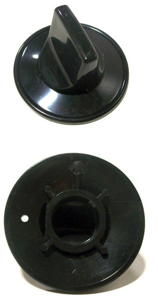 Robertshaw 4590-501 Black Electric Slip-Fit Replacement Knob