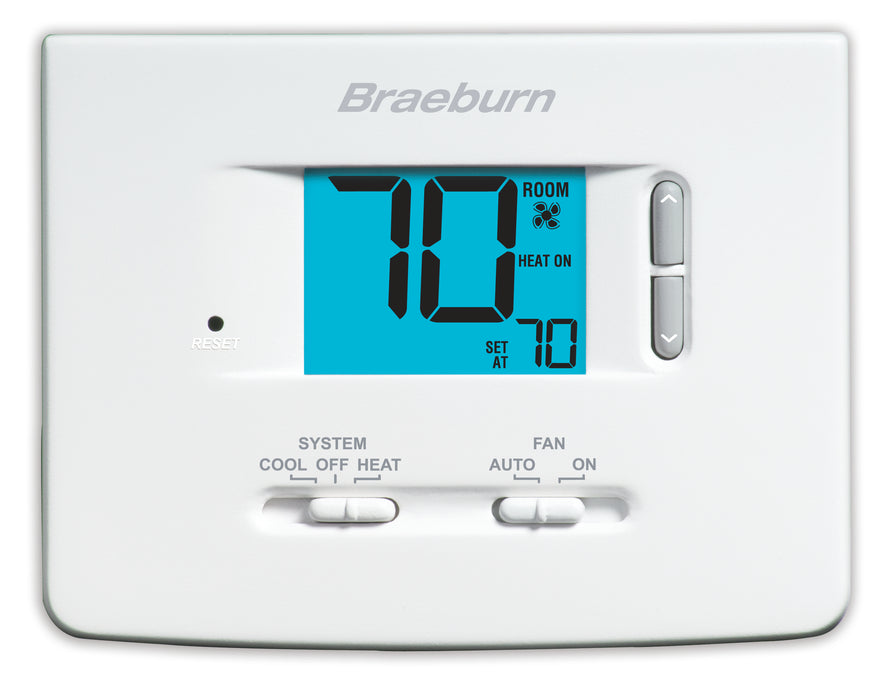 BRAEBURN DIGITAL NON PROGRAMABLE THERMOSTAT 1020NC