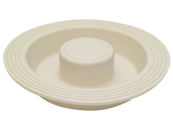 White Rubber Garbage Disposal Stopper, 4-1/8-Inch OD - 30101