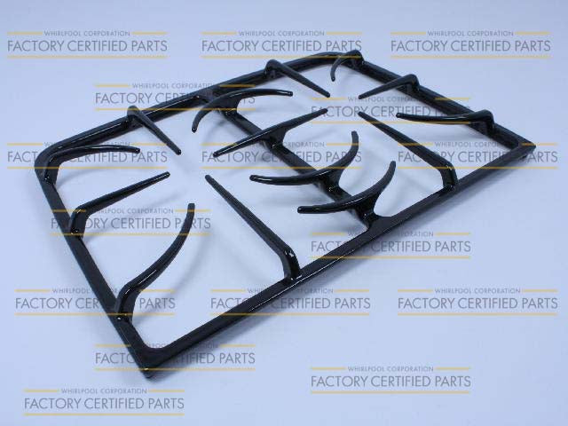 Whirlpool Gas Range Black Double Burner Grate - 74009120