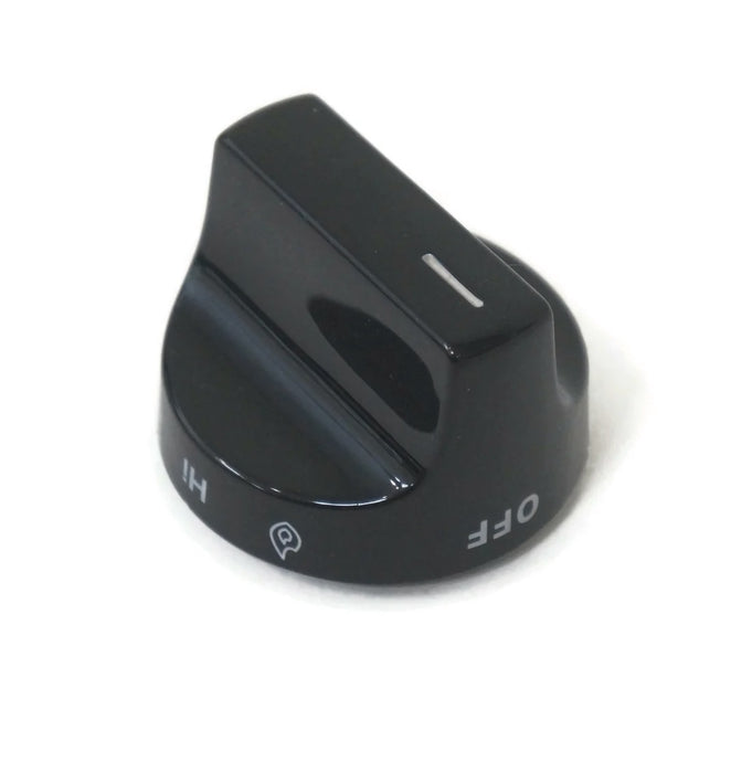 Whirlpool W11620491 Black Gas Range Burner Control Knob