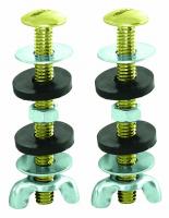EZ-Flo 5/16-Inch x 3-Inch Toilet Tank-To-Bowl Bolt Set - 40047