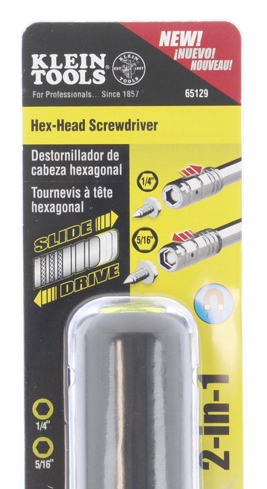 Klein Tools 2-in-1 Nut Driver, 6 In. - 65129